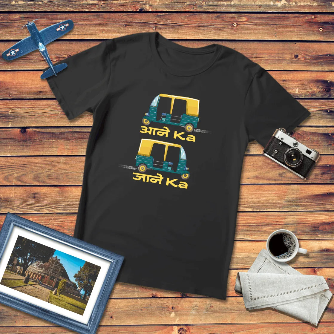 Aane Ka Jaane Ka Travel Regular Fit T-Shirt