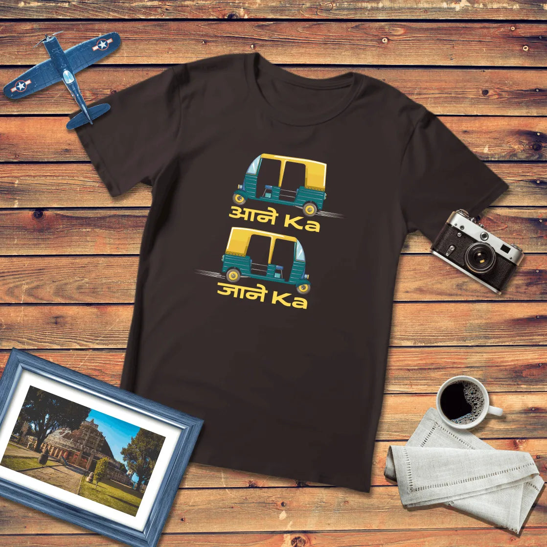 Aane Ka Jaane Ka Travel Regular Fit T-Shirt