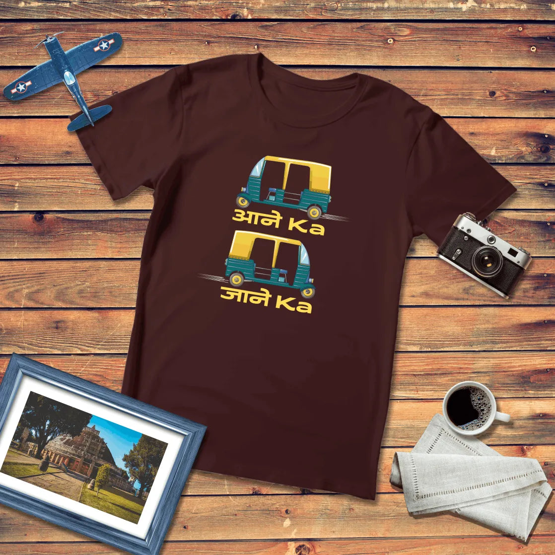 Aane Ka Jaane Ka Travel Regular Fit T-Shirt