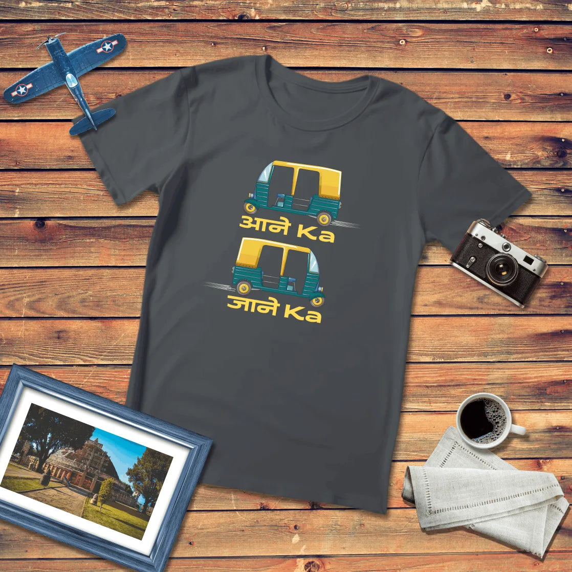 Aane Ka Jaane Ka Travel Regular Fit T-Shirt