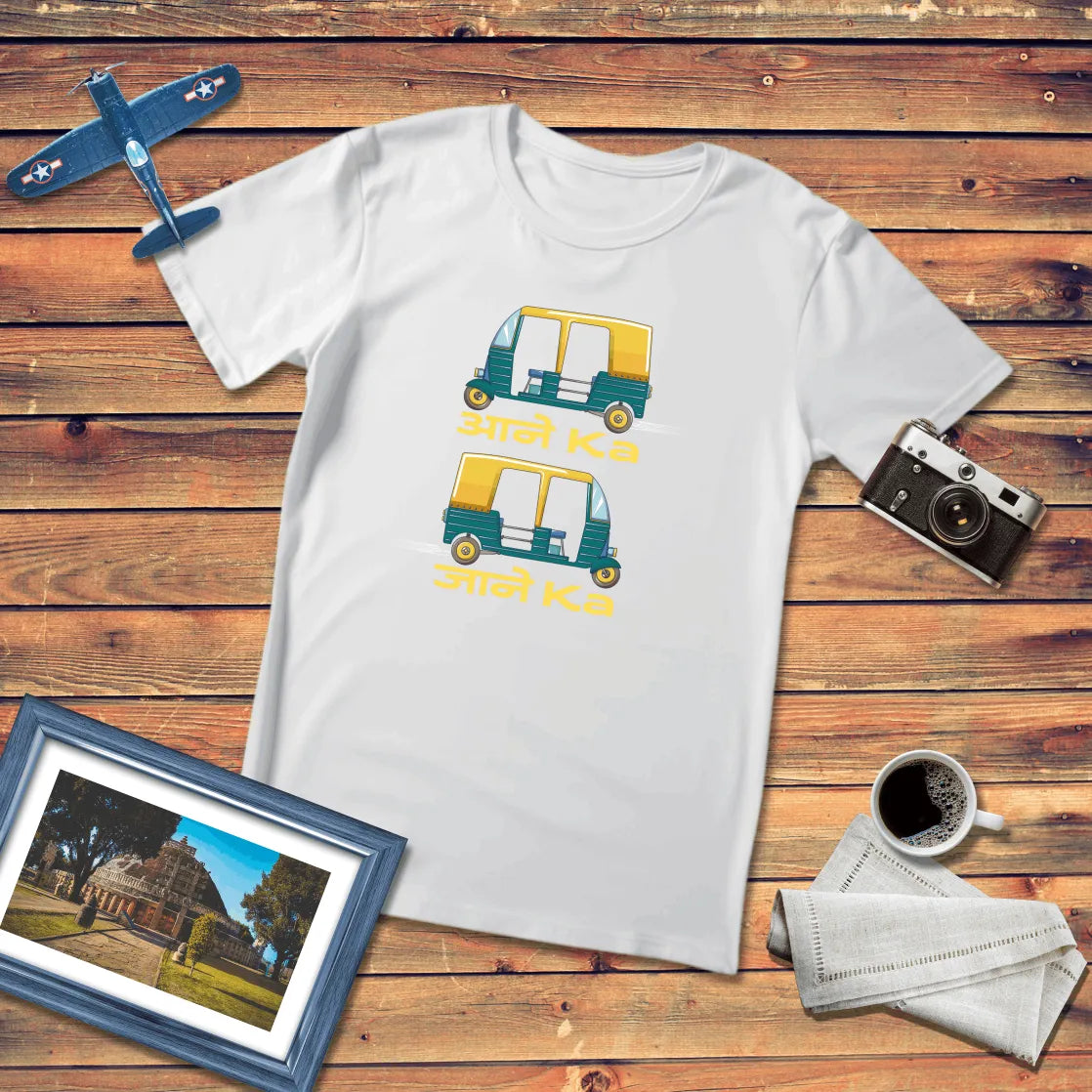 Aane Ka Jaane Ka Travel Regular Fit T-Shirt