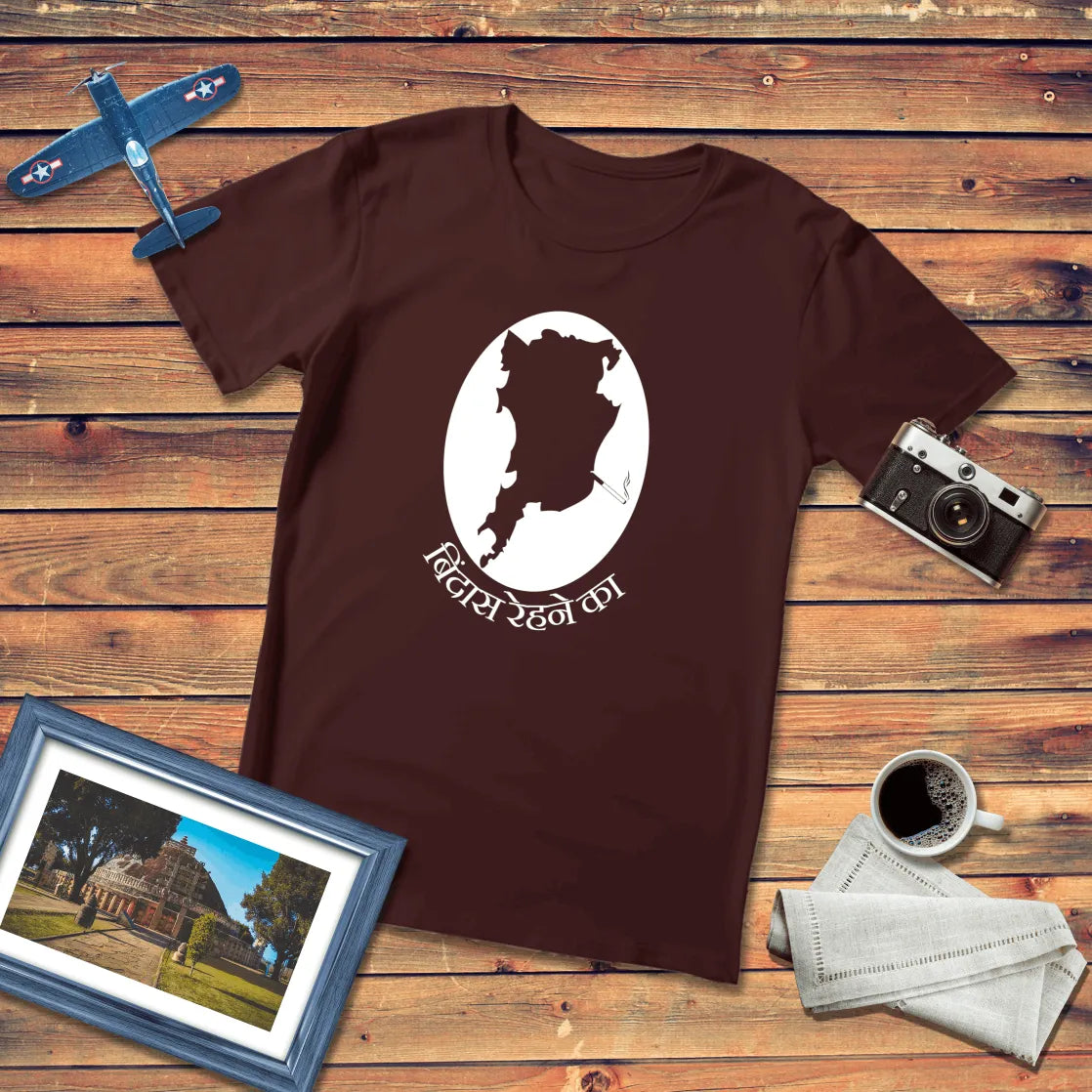 Bindas Rehne Ka Regular Fit T-Shirt