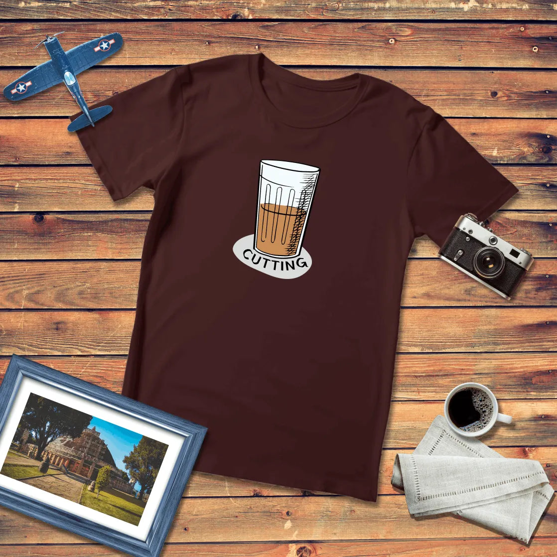 Cutting Chai Regular Fit T-Shirt