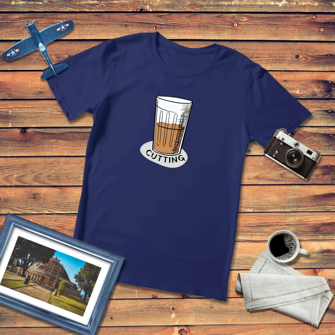 Cutting Chai Regular Fit T-Shirt