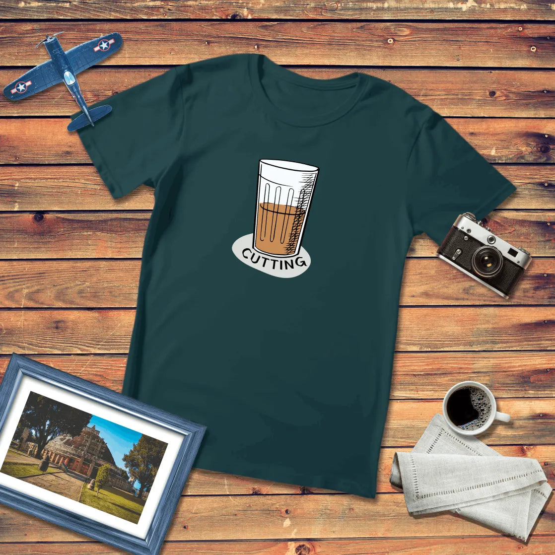 Cutting Chai Regular Fit T-Shirt