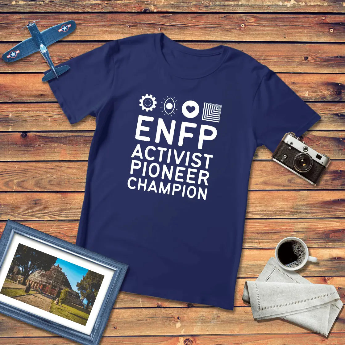 MBTI Personality – ENFP Premium Fit T-Shirt Dark Edition