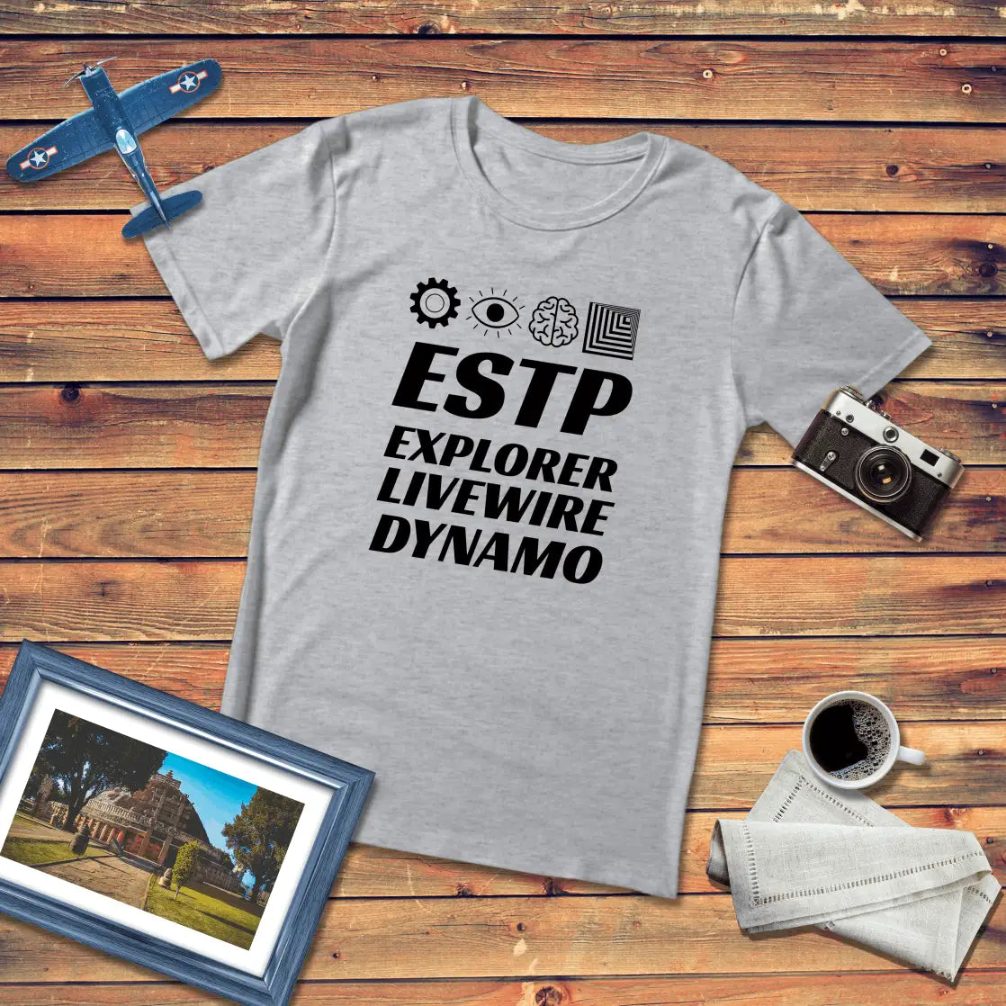 MBTI Personality – ESTP Premium Fit T-Shirt Light Edition
