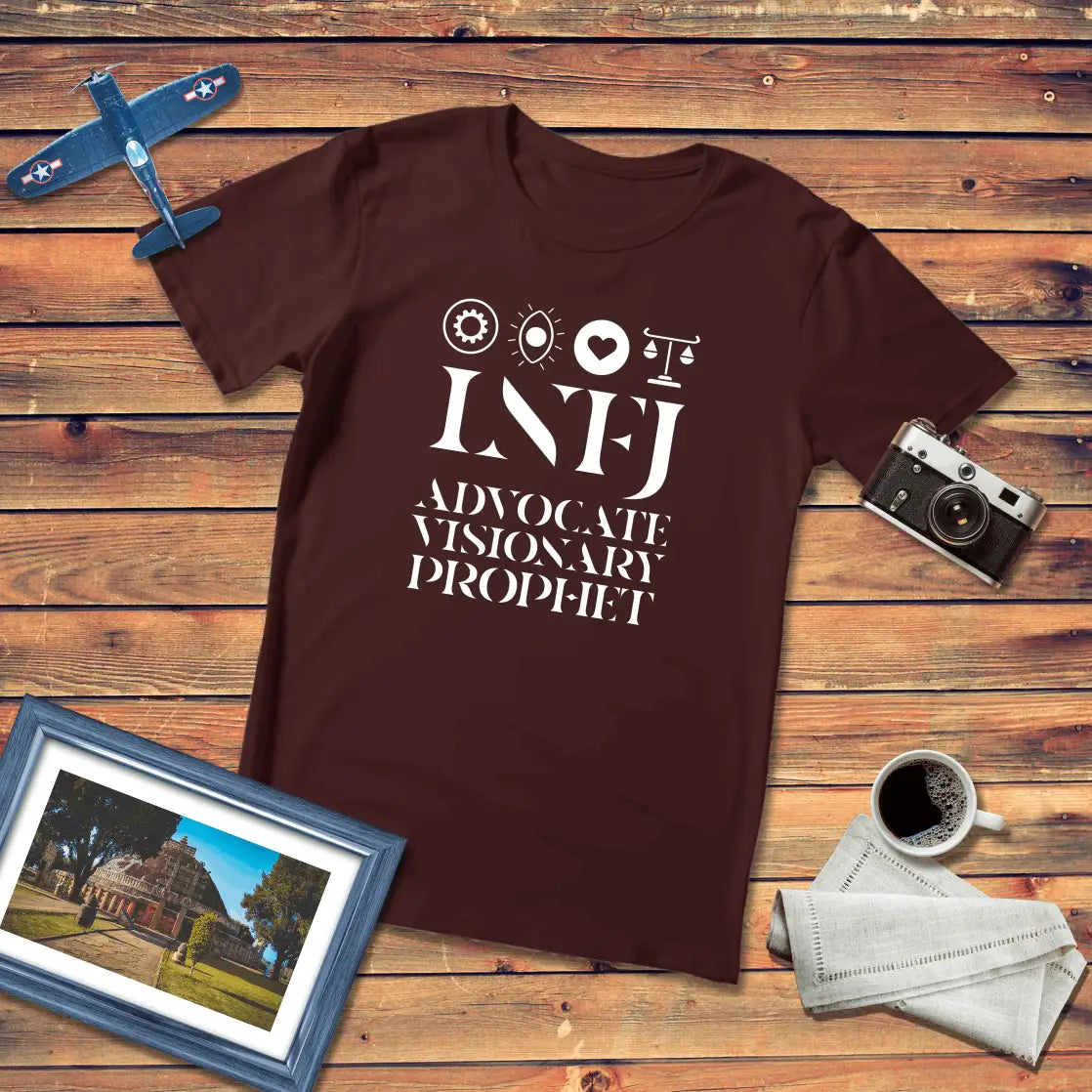 MBTI Personality – INFJ Premium Fit T-Shirt Dark Edition