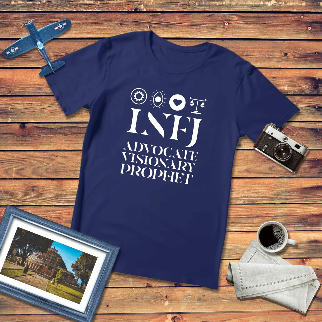 MBTI Personality – INFJ Premium Fit T-Shirt Dark Edition