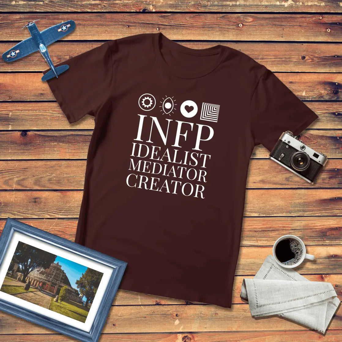 MBTI Personality – INFP Premium Fit T-Shirt Dark Edition