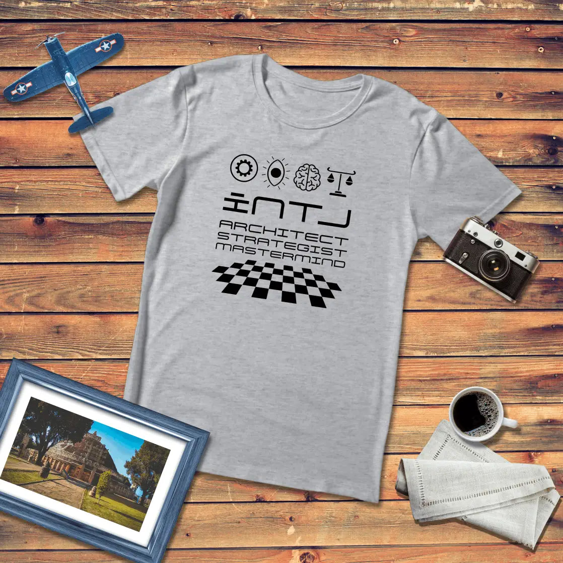 MBTI Personality – INTJ Premium Fit T-Shirt Light Edition