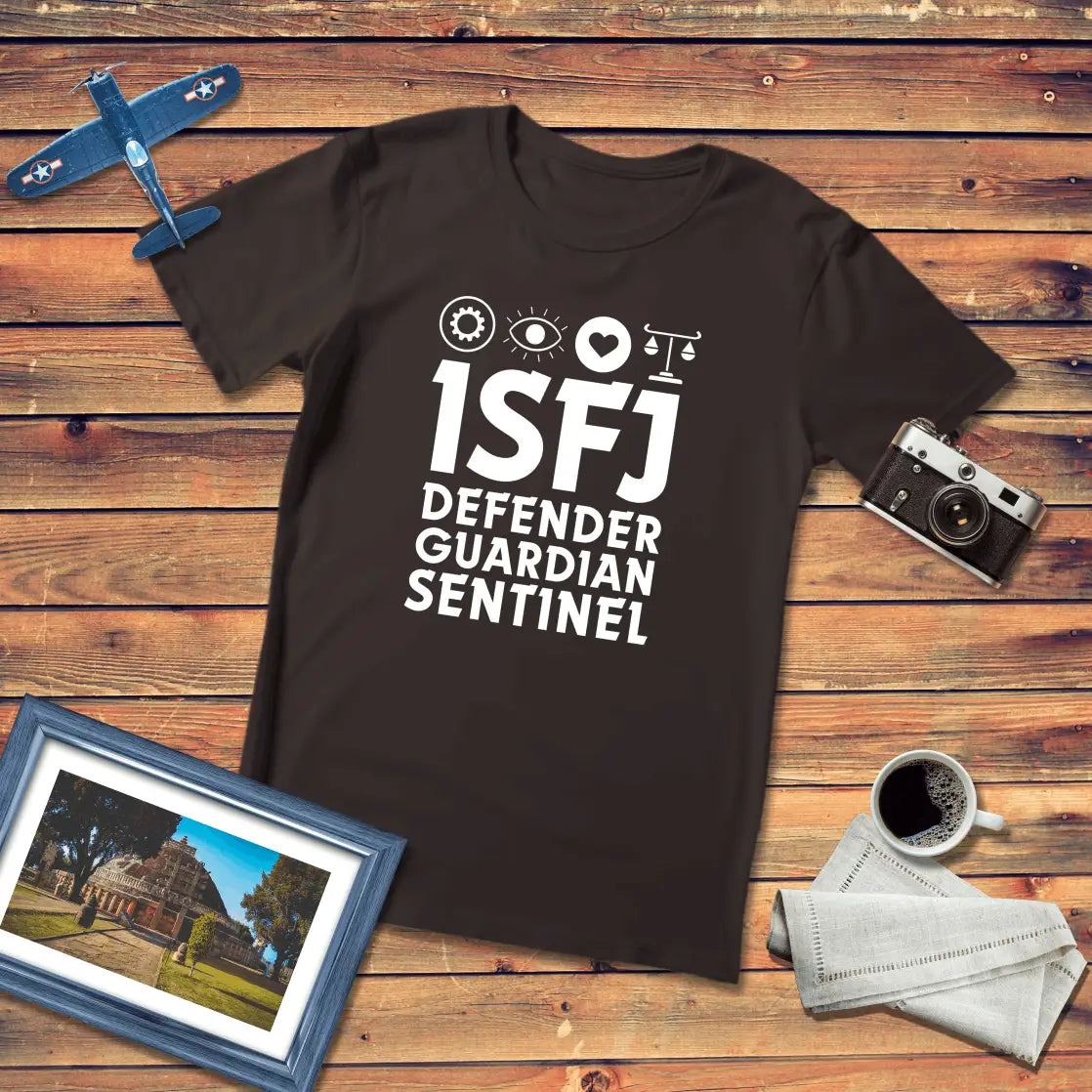 MBTI Personality – ISFJ Premium Fit T-Shirt Dark Edition