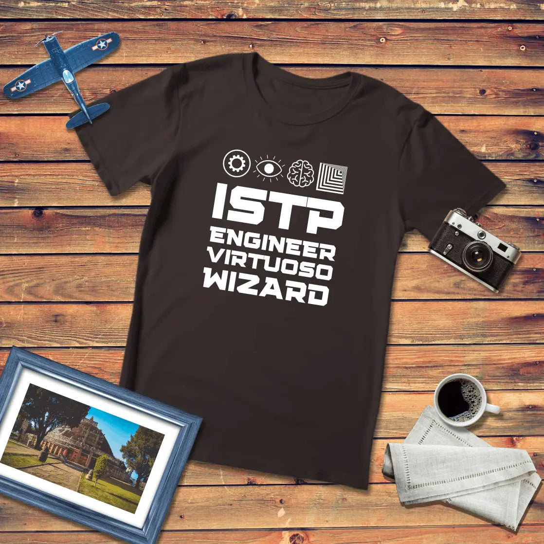 MBTI Personality – ISTP Premium Fit T-Shirt Dark Edition