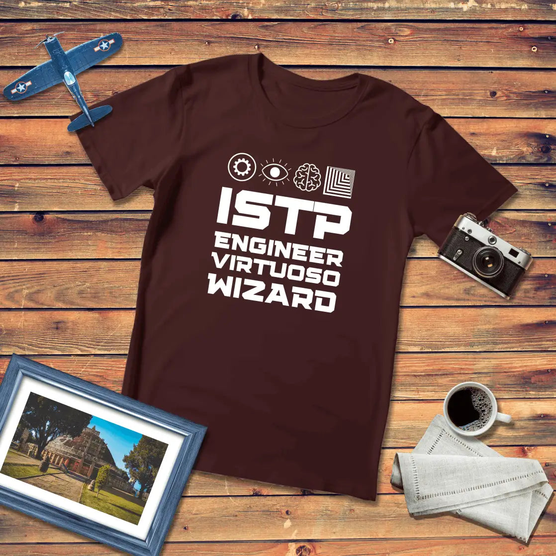 MBTI Personality – ISTP Premium Fit T-Shirt Dark Edition