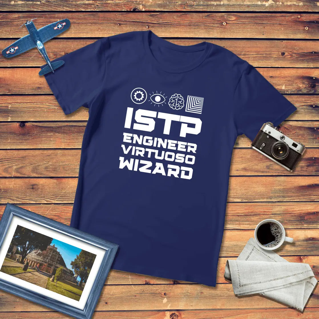 MBTI Personality – ISTP Premium Fit T-Shirt Dark Edition