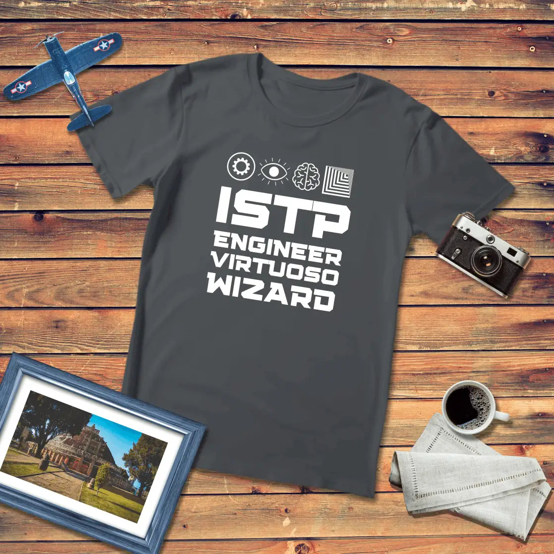 MBTI Personality – ISTP Premium Fit T-Shirt Dark Edition