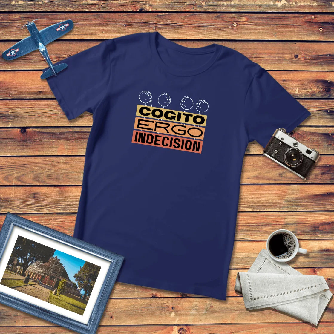 Cogito Ergo Indecision Regular Fit T-Shirt Dark Edition