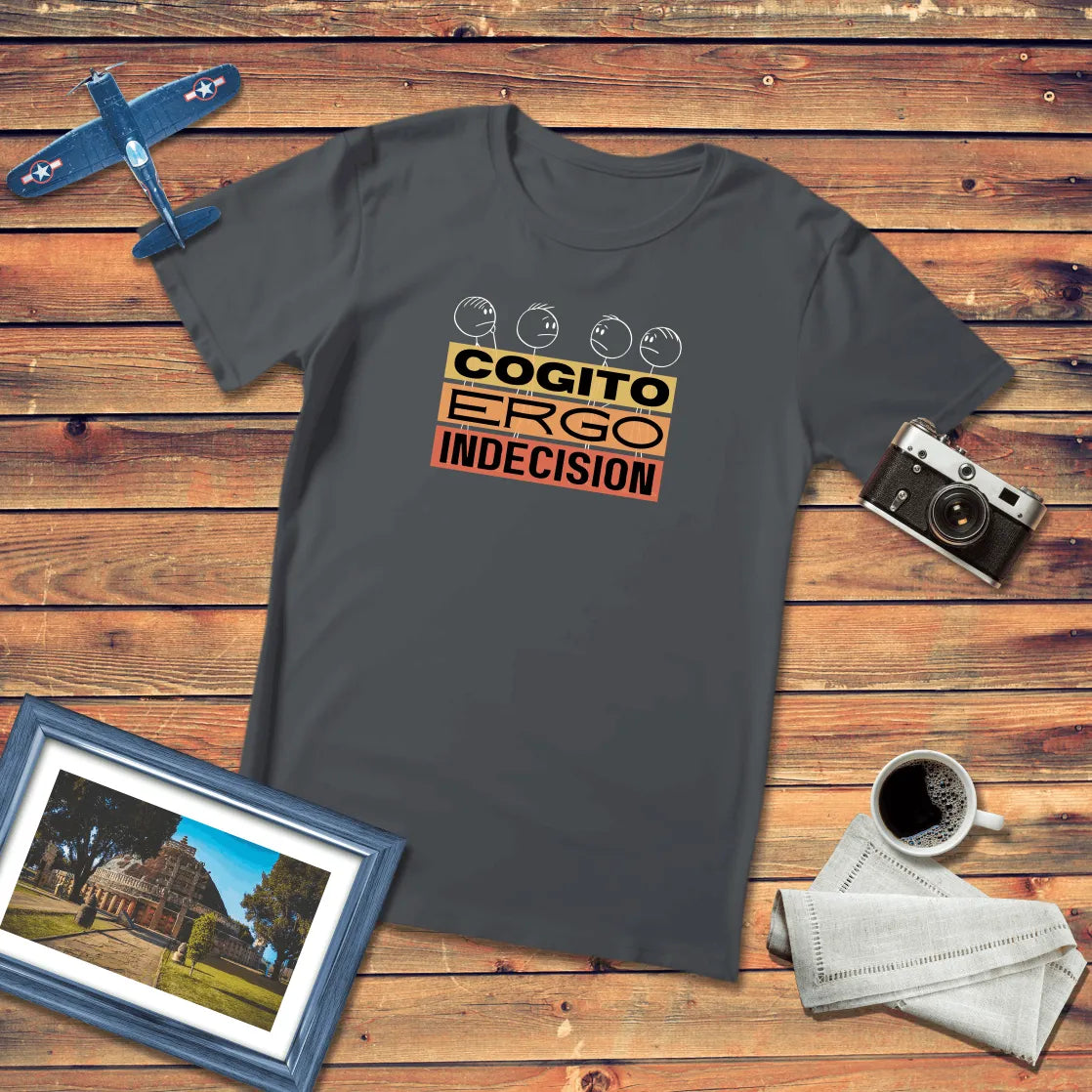 Cogito Ergo Indecision Regular Fit T-Shirt Dark Edition