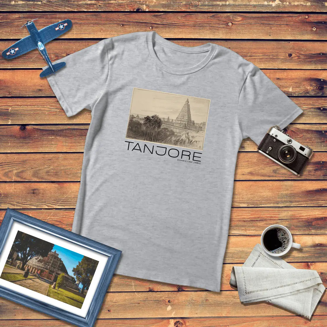 Tanjore by Edward Lear Art T-Shirt Light Edition (Premium Fit)