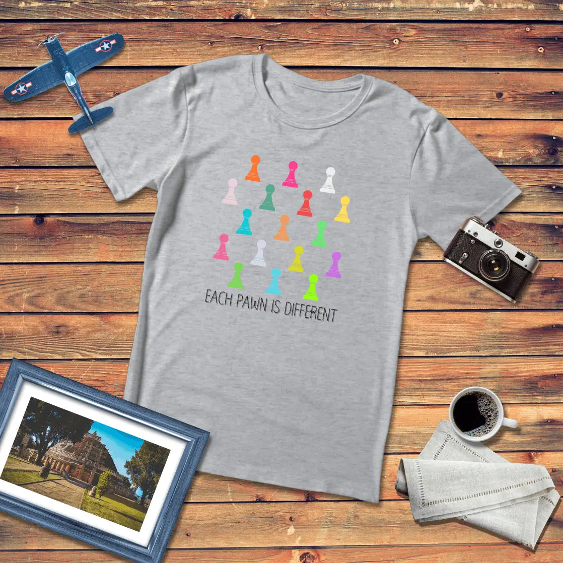 Each Pawn is Different Premium Fit T-Shirt Light Edition
