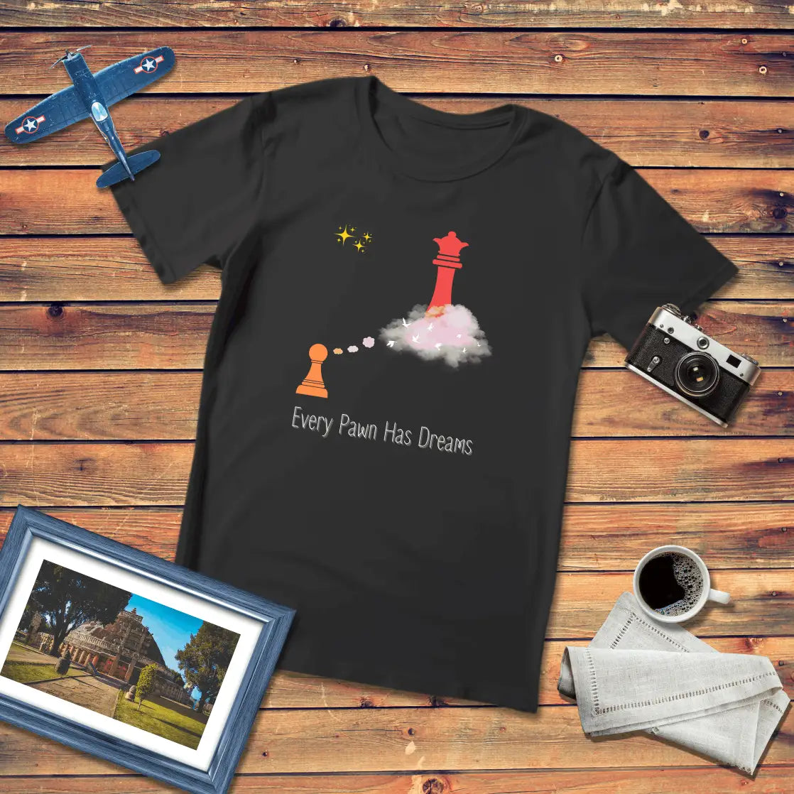 Every Pawn Has Dreams Premium Fit T-Shirt Dark Edition