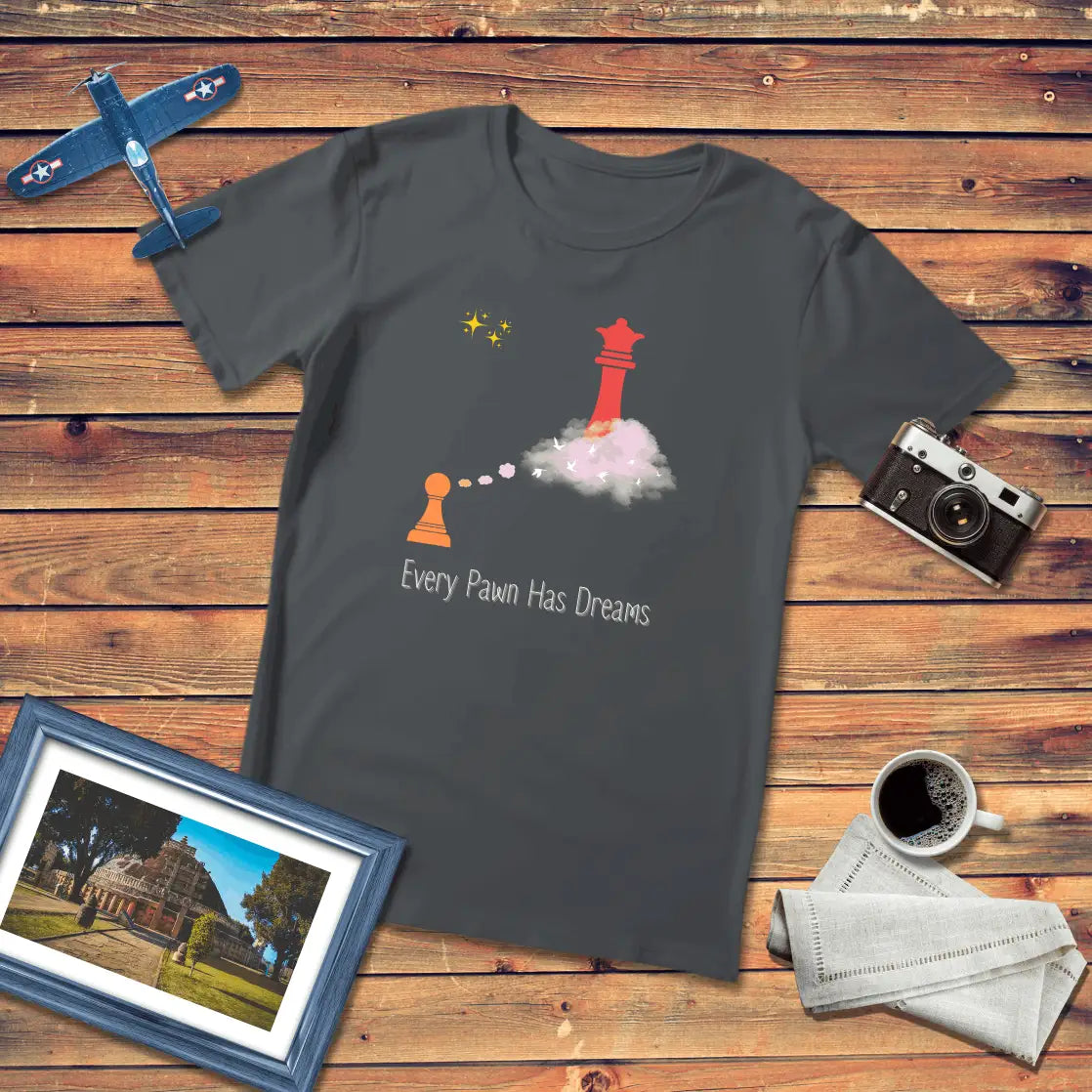 Every Pawn Has Dreams Premium Fit T-Shirt Dark Edition