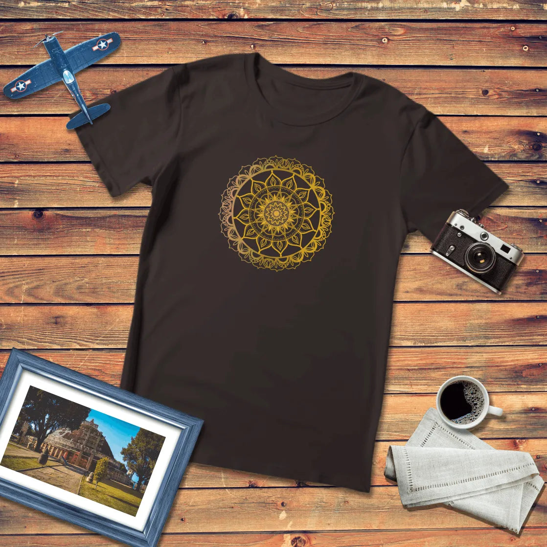 Mandala Centering Regular Fit T-Shirt