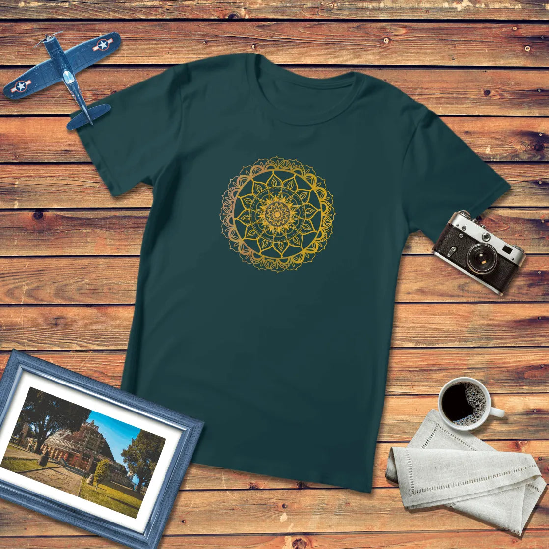 Mandala Centering Regular Fit T-Shirt