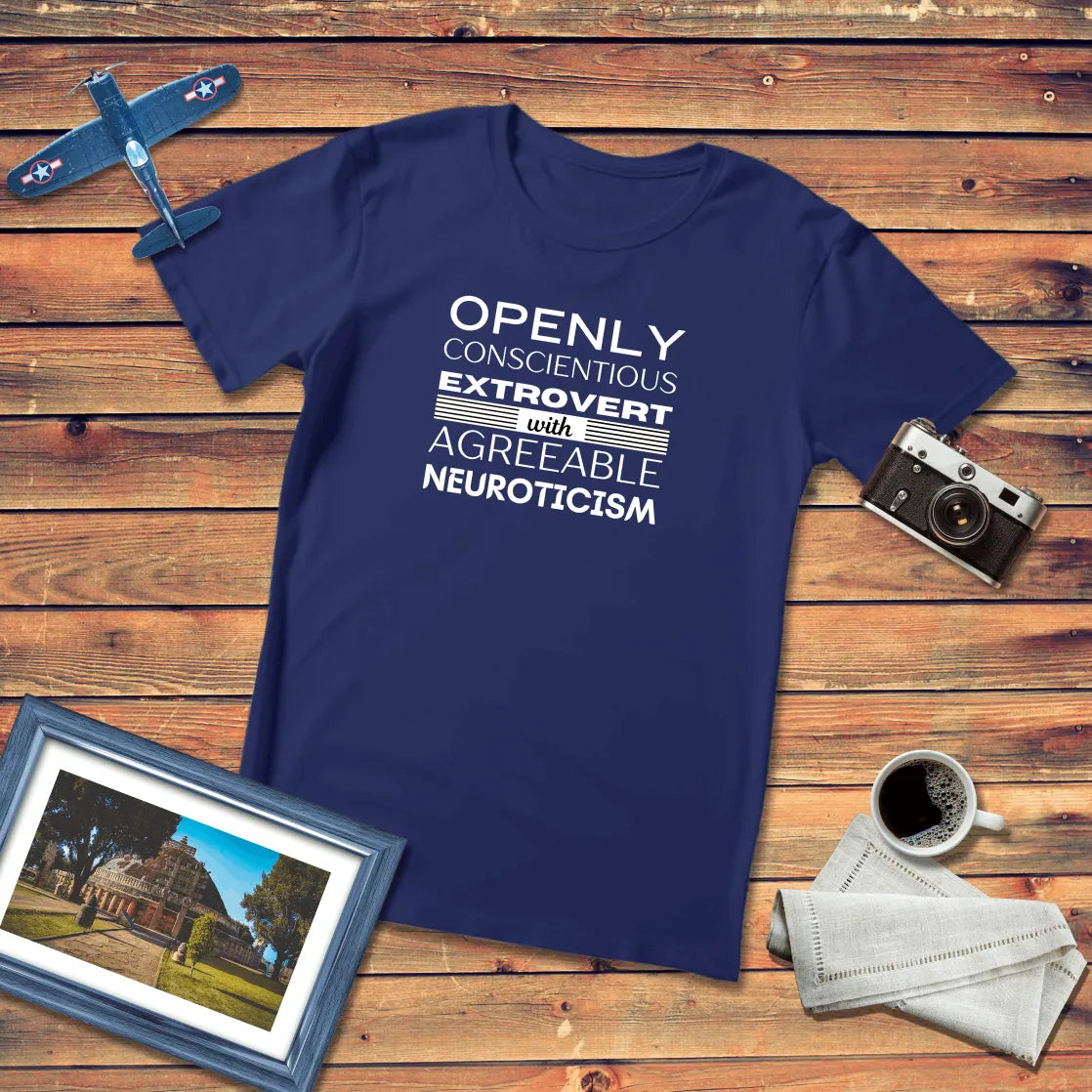 OCEAN Personality Regular Fit T-Shirt Dark Edition