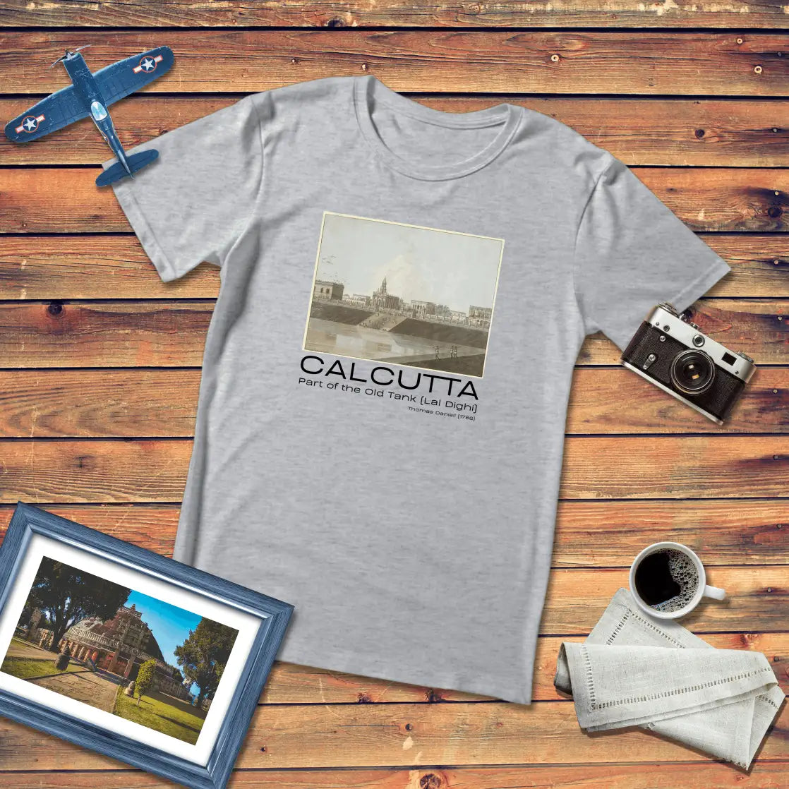 Calcutta, Part of the Old Tank Art T-Shirt Light Edition (Premium Fit)
