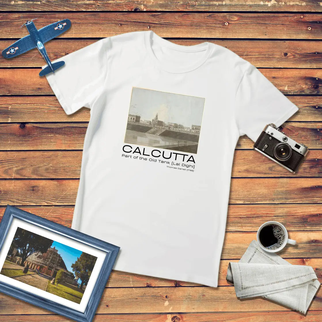 Calcutta, Part of the Old Tank Art T-Shirt Light Edition (Premium Fit)