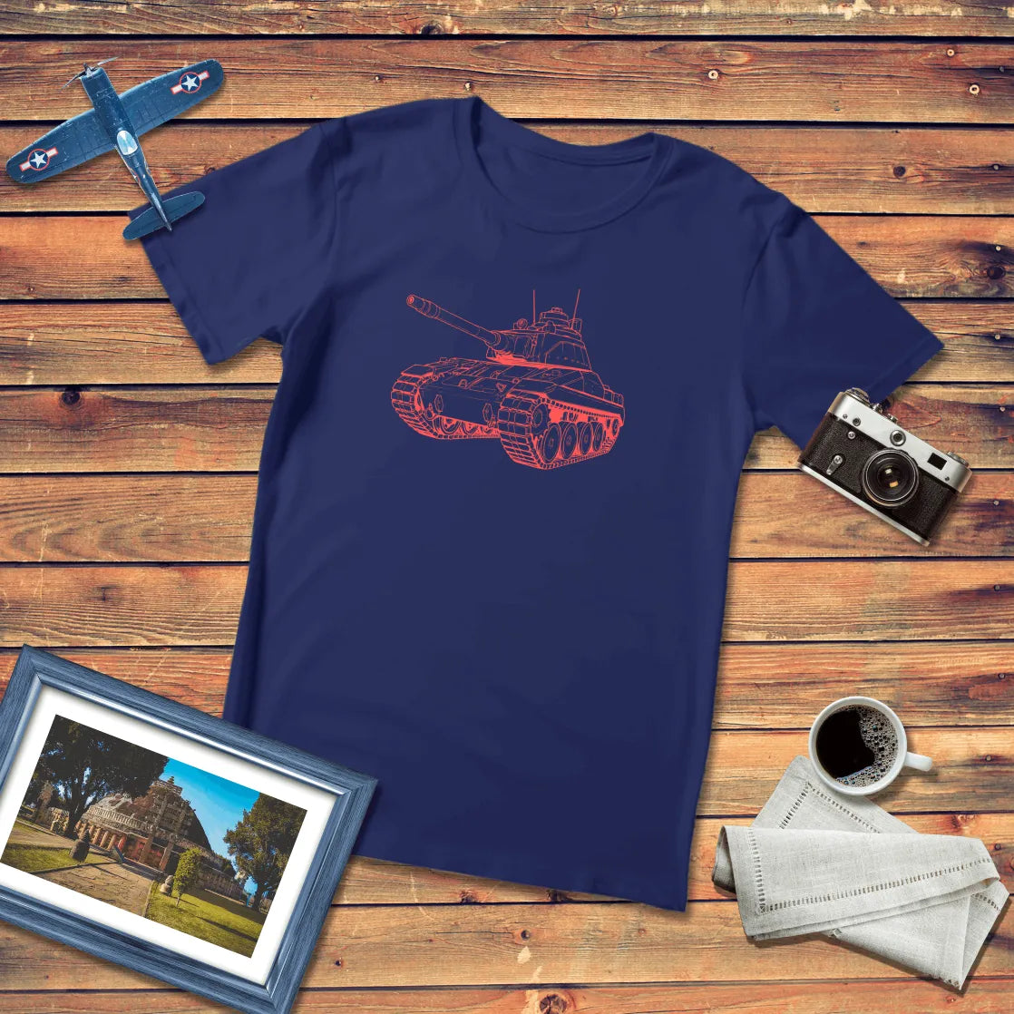 Red Tank Regular Fit T-Shirt