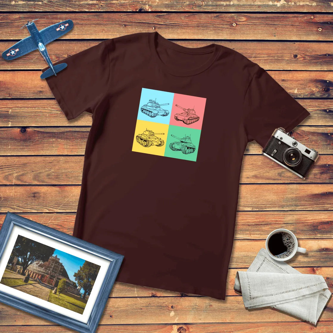 Four Tanks Regular Fit T-Shirt
