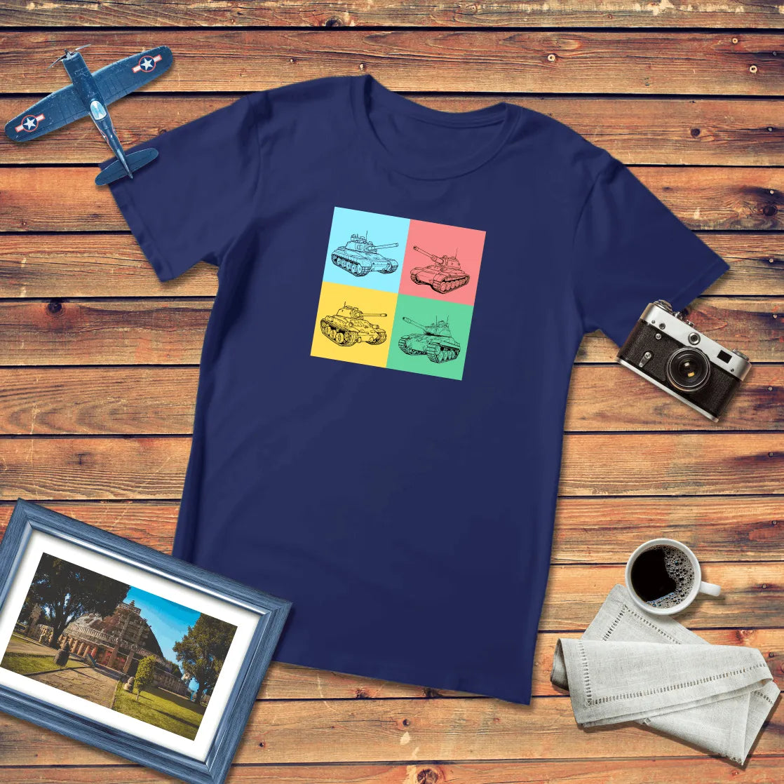 Four Tanks Regular Fit T-Shirt
