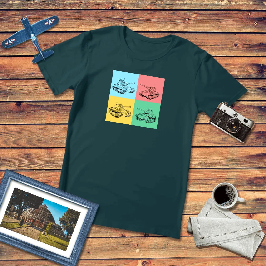 Four Tanks Regular Fit T-Shirt