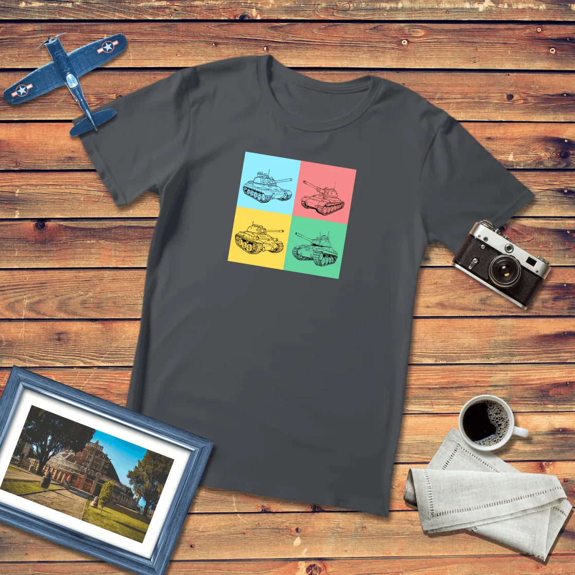 Four Tanks Regular Fit T-Shirt