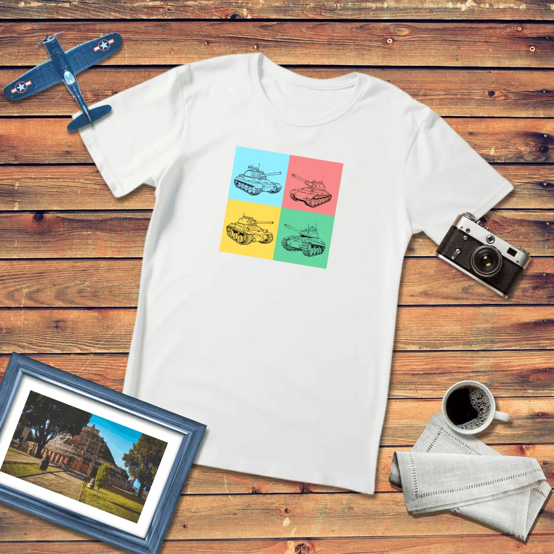 Four Tanks Regular Fit T-Shirt