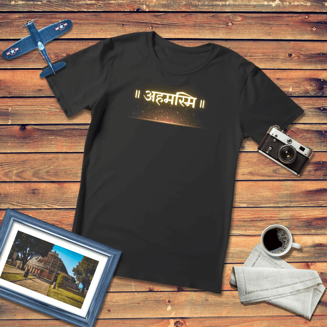 Aham Asmi Regular Fit T-Shirt