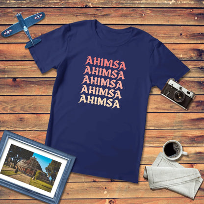 Ahimsa Love Regular Fit T-Shirt