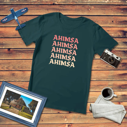 Ahimsa Love Regular Fit T-Shirt