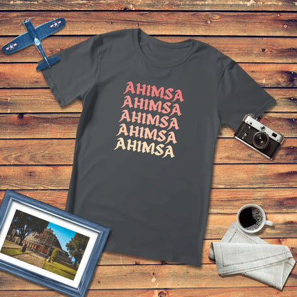 Ahimsa Love Regular Fit T-Shirt