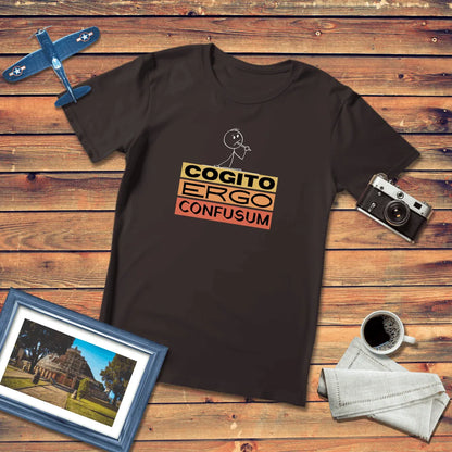 Cogito Ergo Confusum Regular Fit T-Shirt Dark Edition