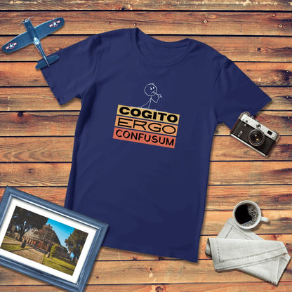 Cogito Ergo Confusum Regular Fit T-Shirt Dark Edition