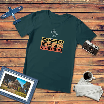Cogito Ergo Confusum Regular Fit T-Shirt Dark Edition