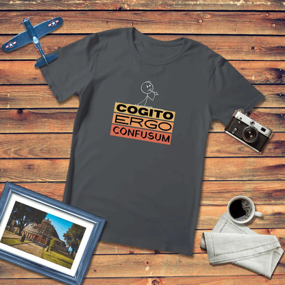 Cogito Ergo Confusum Regular Fit T-Shirt Dark Edition