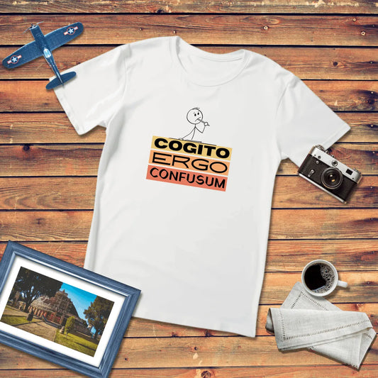 Cogito Ergo Confusum Regular Fit T-Shirt Light Edition