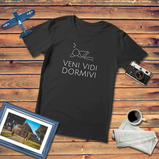 Veni Vidi Dormivi Regular Fit T-Shirt Dark Edition