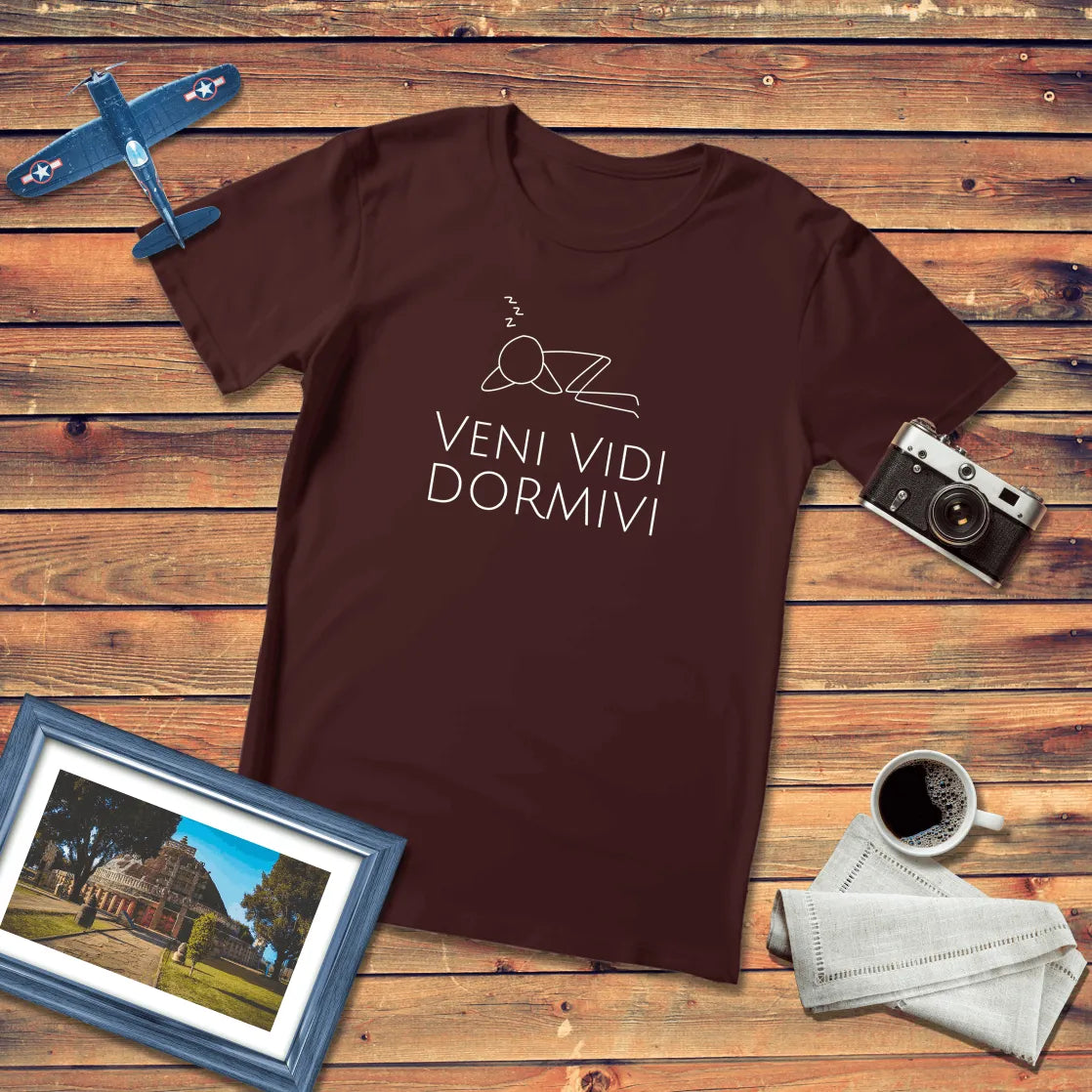 Veni Vidi Dormivi Regular Fit T-Shirt Dark Edition