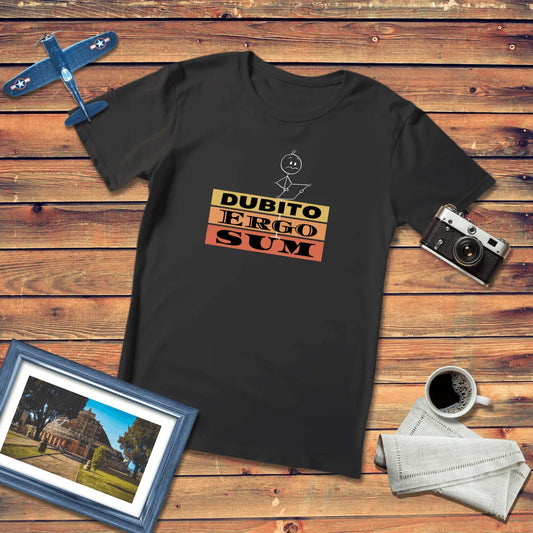 Dubito Ergo Sum Regular Fit T-Shirt Dark Edition