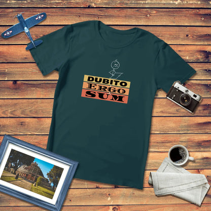 Dubito Ergo Sum Regular Fit T-Shirt Dark Edition